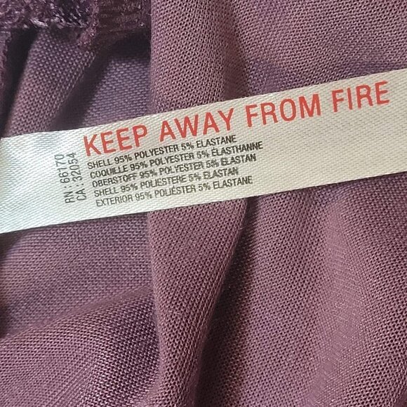 NWT Free People All Night Velvet Tunic Cowl Neck Sleeveless Top Fig Jam Size S - Picture 6 of 9